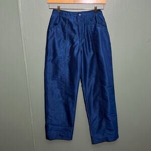 Vintage Belladonna Royal Blue Snow Ski Pants Small Retro Winter Gear